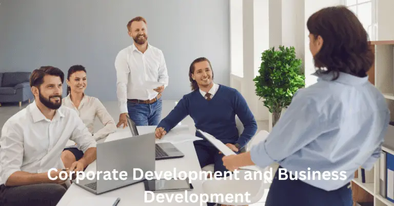 Corporate Development and Business Development