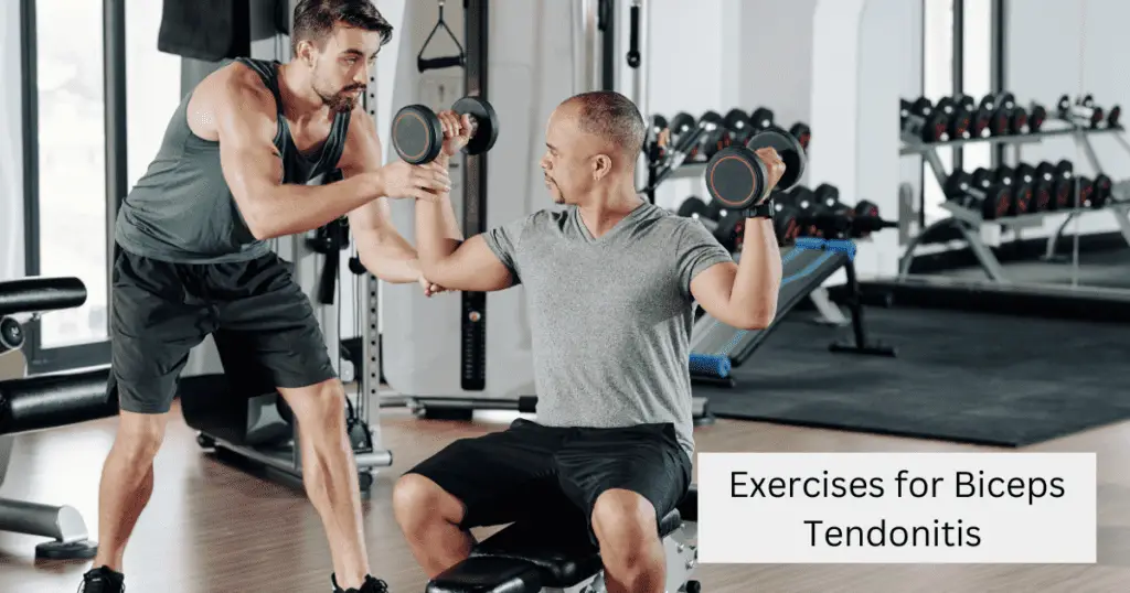 Exercises for Biceps Tendonitis.
